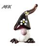 Miniature Figurines for Micro Landscapes Handmade Glass Christmas Mini Figurines, Cute Gnome Penguin Statues, Small Decorative Accents Moss Terrariums