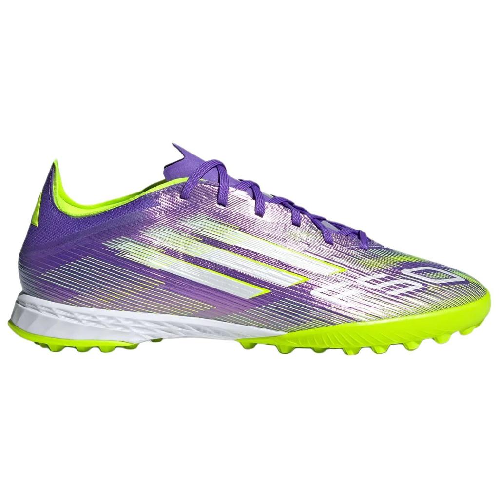 adidas Adizero F50 Pro TF 'Radiant Blaze Pack' (Unisex) Purple Rush / Cloud White / Lucid Lemon Soccer Shoes JH7665