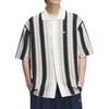 adidas Resort Crochet Polo Knit 'White Black' Men's KE5833