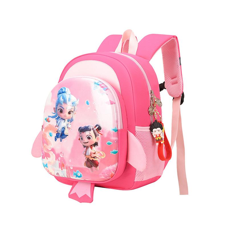 National Manga Cartoon Boys And Girls Backpack Foreign Style Printing Kindergarten Primary School Students Schoolbag Children Backpack