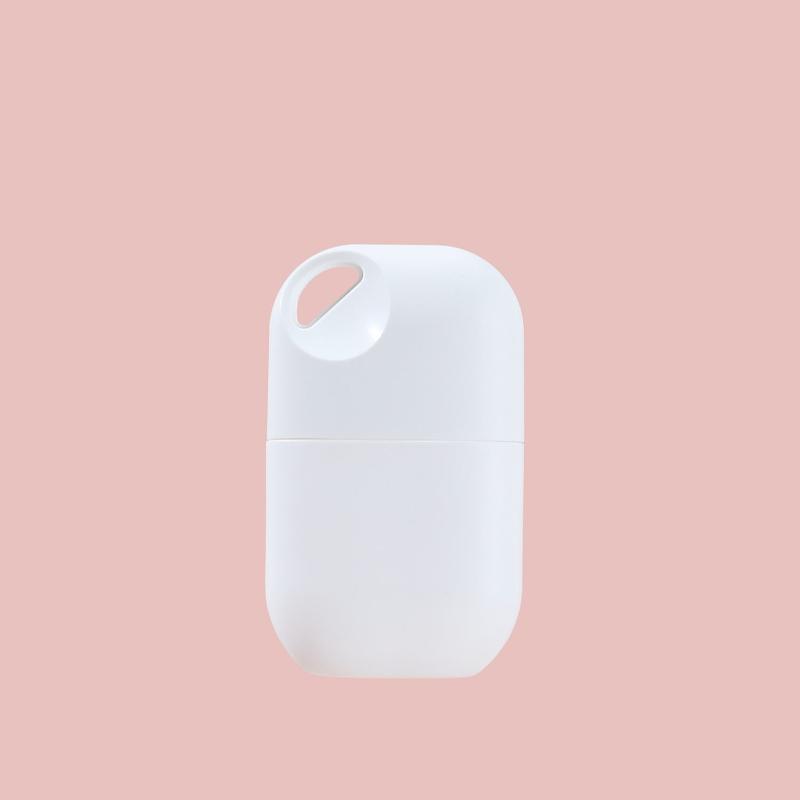 40ml Empty Soft Squeeze Lotion Tube Reusable Portable Cosmetic Container With Lanyard for Isolation Cream Storage