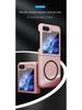 Ultra-Thin Skin-Feel Magnetic Ring Case for Samsung Z Flip7/6/5/4/3 Folding Phone