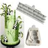 Lovely Panda/Bamboo-shaped Silicone Mold Easy Demoulding Baking Mold For Kitchen Baking Home