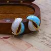 Medieval French Elegance, Versatile Temperament, High-End Sense, Non-Fading Studs, Heavy Industry Exaggerated Earrings, Factory Earrings