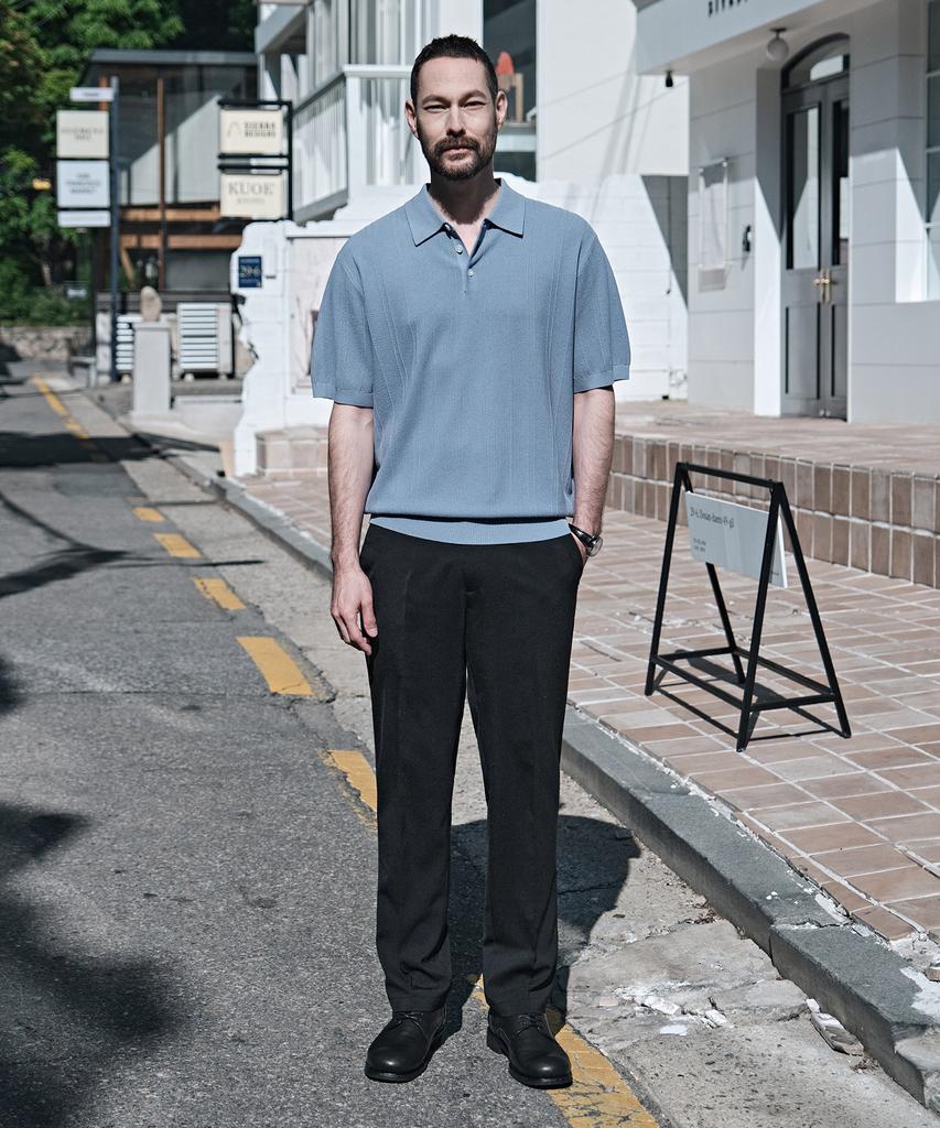 STCO Lightweight Poly Tapered Pants_Black (Tapered Fit)_Spaxb01Tsb