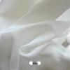 2026 Modern Style Sheer Gauze Curtains - Light-Filtering, Privacy-Safe, Sun Protection for Living Room, Bay, and Balcony Windows, White