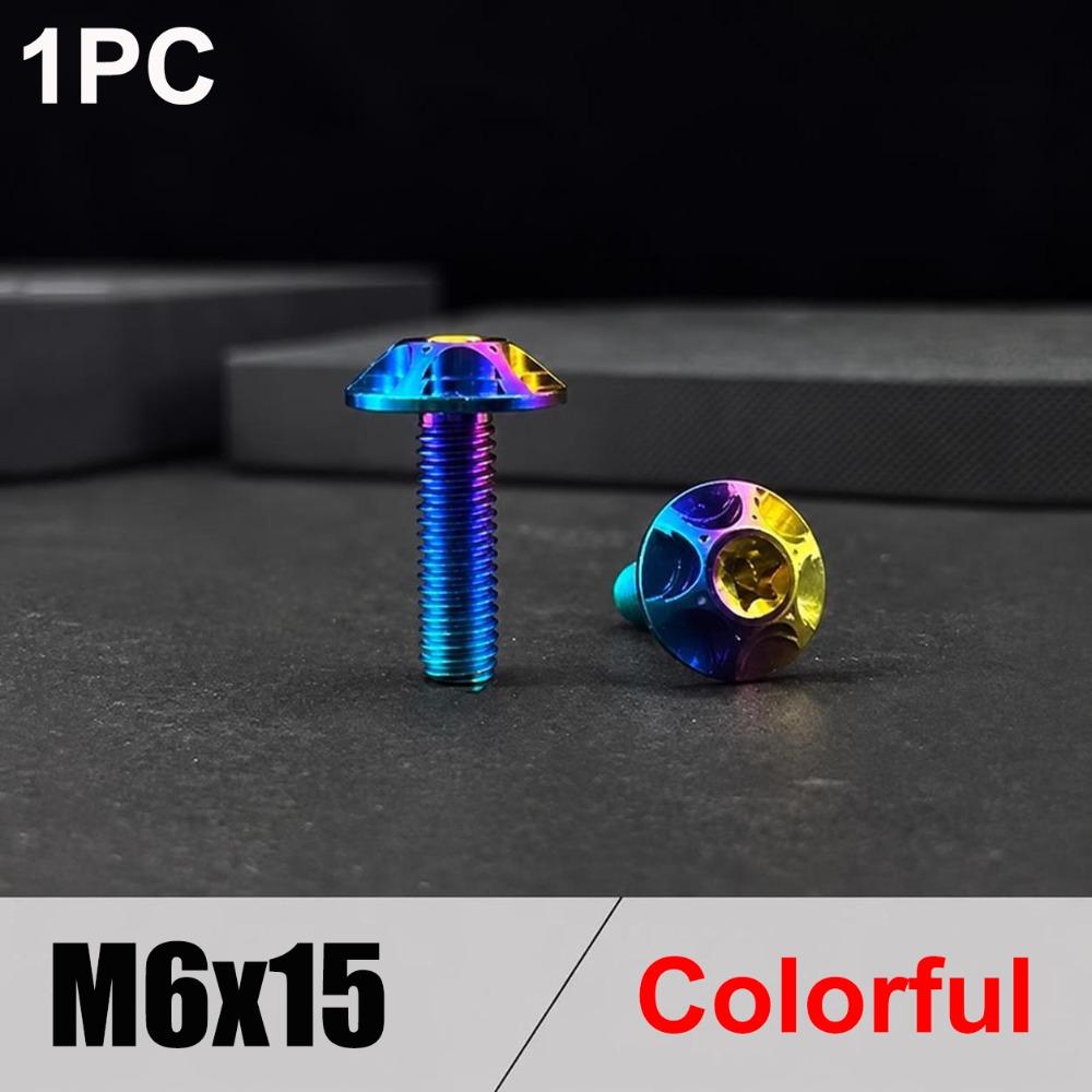 M5/M6 x 15mm Titanschrauben Titan Dekorationsschrauben Langlebige Motorradschraube