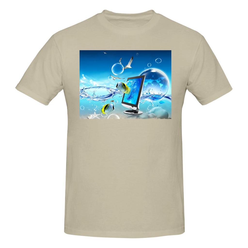 Funny Frutiger Aero Aesthetic Unisexs Printed Tshirt Unisex T Shirtblack