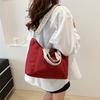 Wholesale Factory Big Tote Bag Women's Bags 2024 Street Fashion Chic Single Shoulder Slant Bag