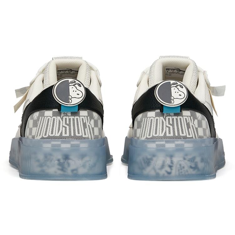 ANTA x SNOOPY Skateboarding Shoes 'White Black Blue' Men's 912148030-3