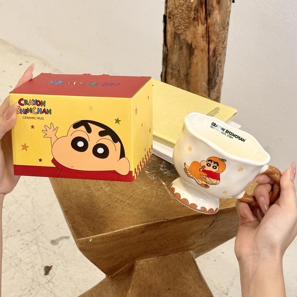 Mug Ceramic Couple Water Cup Graduation Birthday Gift Home Cup Cute Cartoon High Pretty