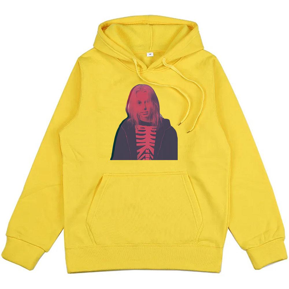 Album Punisher Graphic Hoodies Phoebe Bridgers Singer Printing Sweatshirts Hooded Men Women Casual Pullovers Unisex