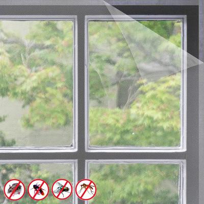 Nylon Self-adhesive Anti Mosquito Window Net Indoor Insect Fly Cockroach Window Screen Mosquito Nets for Window Home Protector