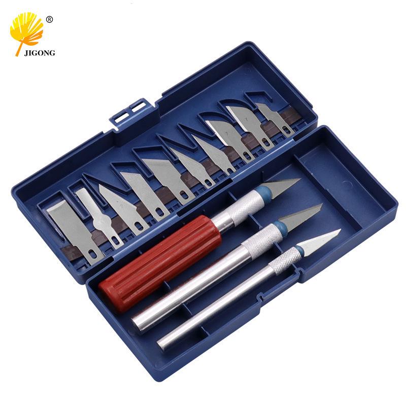 13-Piece Metal Craft and Carving Knife Set for Engraving and Modeling