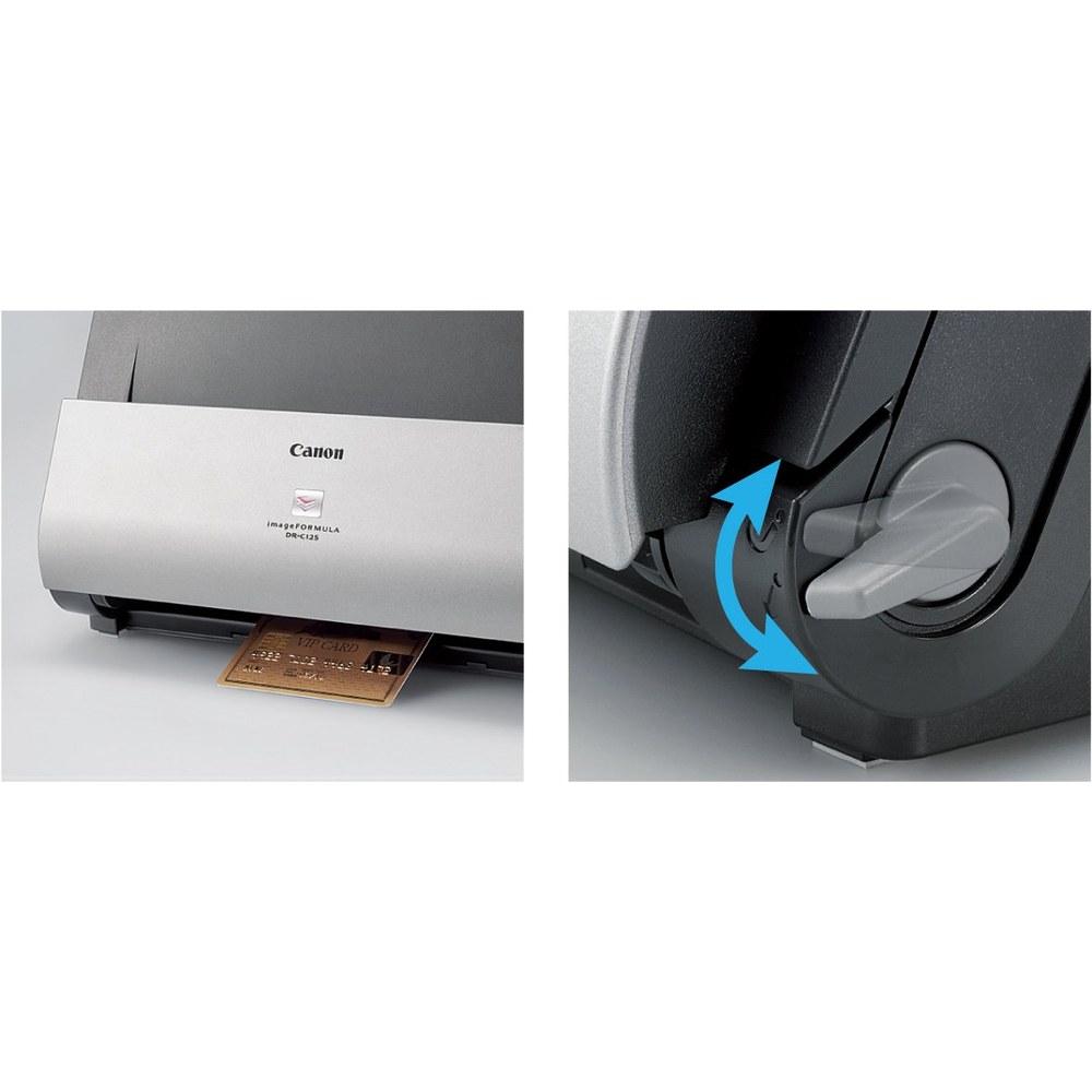 Canon ImageFORMULA DR-C125 A4 Scanner CIS Sensor 30 Sheets Paper Feed Double Feeding Retard Roller U-Turn Space-Saving Model