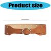 Unisex Punk Waistbelt Studded Belt For Daily Wear 120cm PU Leather Strap Durable 3.8cm Adjustable