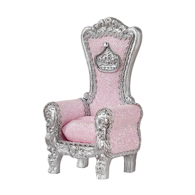 16cm Mini Handmade Sofa for OB11 Doll Jewelry Display Stand Kawaii Dollhouse Accessories Desk Home Decr Gift