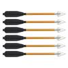 6Pcs   Arrows Double Screw Fixing Aluminum Alloy Shooting Bow Arrows Archery Accessory 6.75in