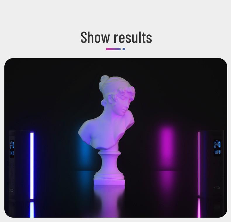 Tragbarer RGB LED Fülllichtstab für Fotografie