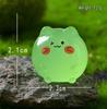 Adorable Luminous Cat Resin Ornament for DIY Micro Landscapes