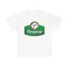 Presidente Beer Logo Shirt Retro Poster Unisex Heavy Cotton Tee