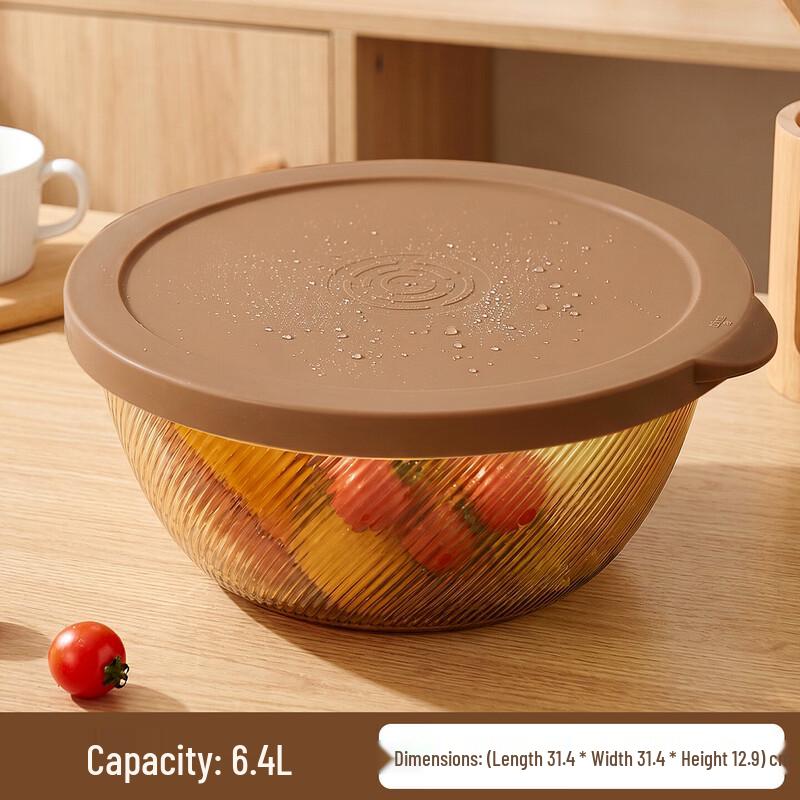 Cilock 6400ml Glass Mixing & Dough Bowl