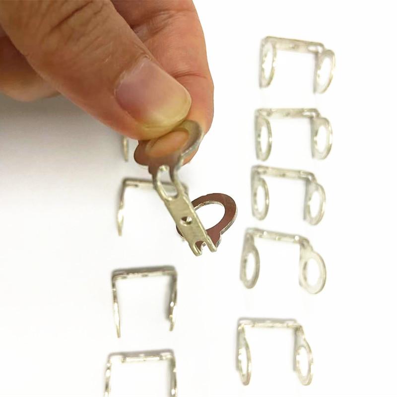 100PCS Diesel Engine Pump Injector Gaskets 166358H800 Copper Washers with Zinc Coated 16635-8H800