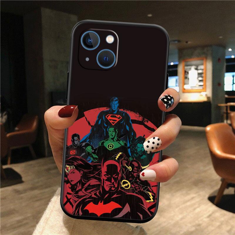 Justice league New High-End Shell Phone Case for iPhone SE X XS XR 16E 11 17 Pro Max 8 7 6 6s Plus Air