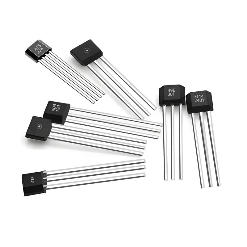5pcs SS41F A3144 SS49E 0H137 ATS276 US1881 UGH3503 Hall Effect Sensor TO-92 Hall Element Sensor Motor 3 Pins for Arduino