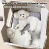 Cat House Bed Ultra-Soft Plush Material Cat Beds for Indoor Cats Cat House Relieve Muscle and Joint