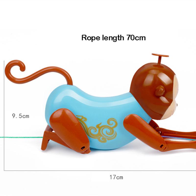 Funny Plastic Monkey Climbing Rope Toy Climb The Rope Toys for Children Animal Parent-Child Interaction Play Toys Birthday Gifts