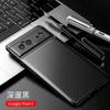 Full Coverage TPU Phone Case Google Pixel 10 Pro With Carbon Fiber Texture Shockproof Anti-Scratch Back Cover