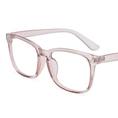 Anti Blue Light Goggles Glasses Square Computer Glasses Plain Glasses Full Frame Glasses for Men and Women Radiation Protection