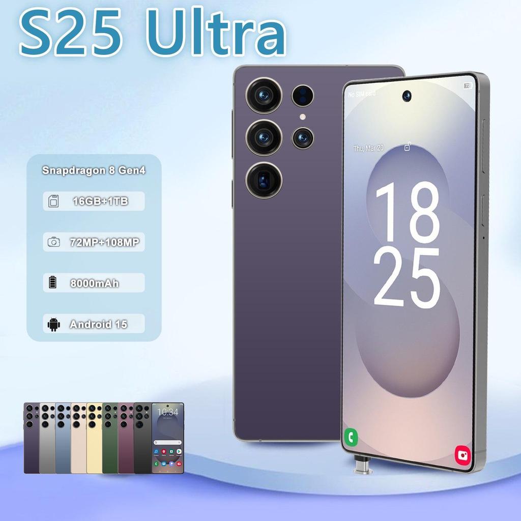 S25 Ultra Smartphone: 7.3-inch Display, Built-in Pen, 3+64GB, True 4G, Android 10.