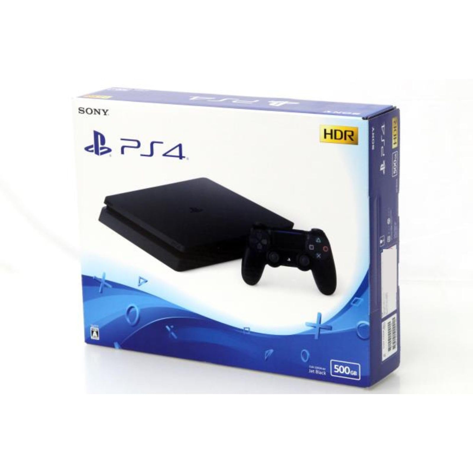 

Відновлена SONY PlayStation 4 Jet Black 500GB з (CUH-2100AB01) 180-денна гарантія. [Припинено] чорний