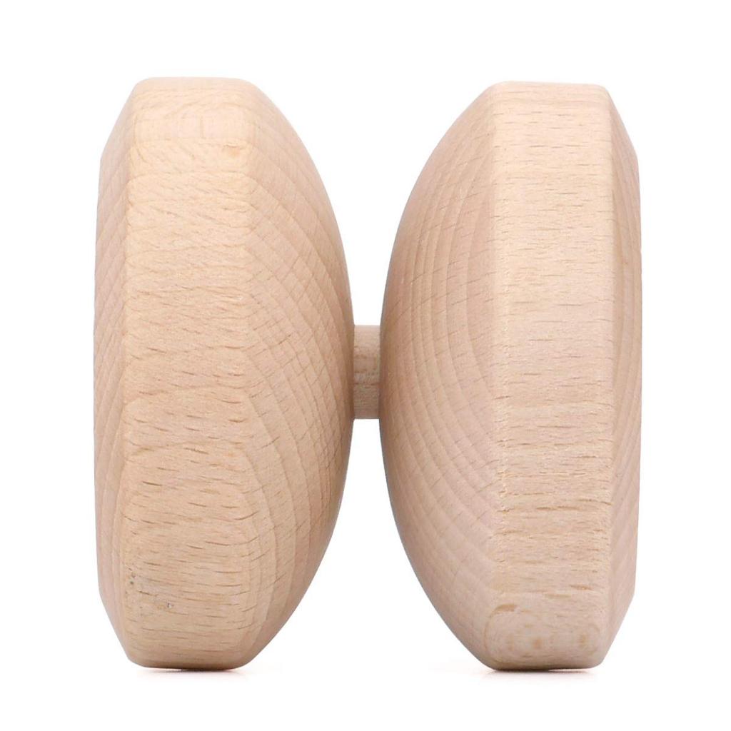 Wooden that are easy for preschoolers to play They can be colored and used for yo-yos with. crafts. (Large size, plain)