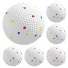 Dog Balls, Set of 6, ETPU, 58 mm Diameter, White