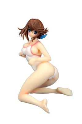 Aika Education Class Maiô Branco Escala limitada PVC pintado com acabamento Komaki/Físico (Edição Pool) ver. [Edição Miyazawa] (1/6 produto)