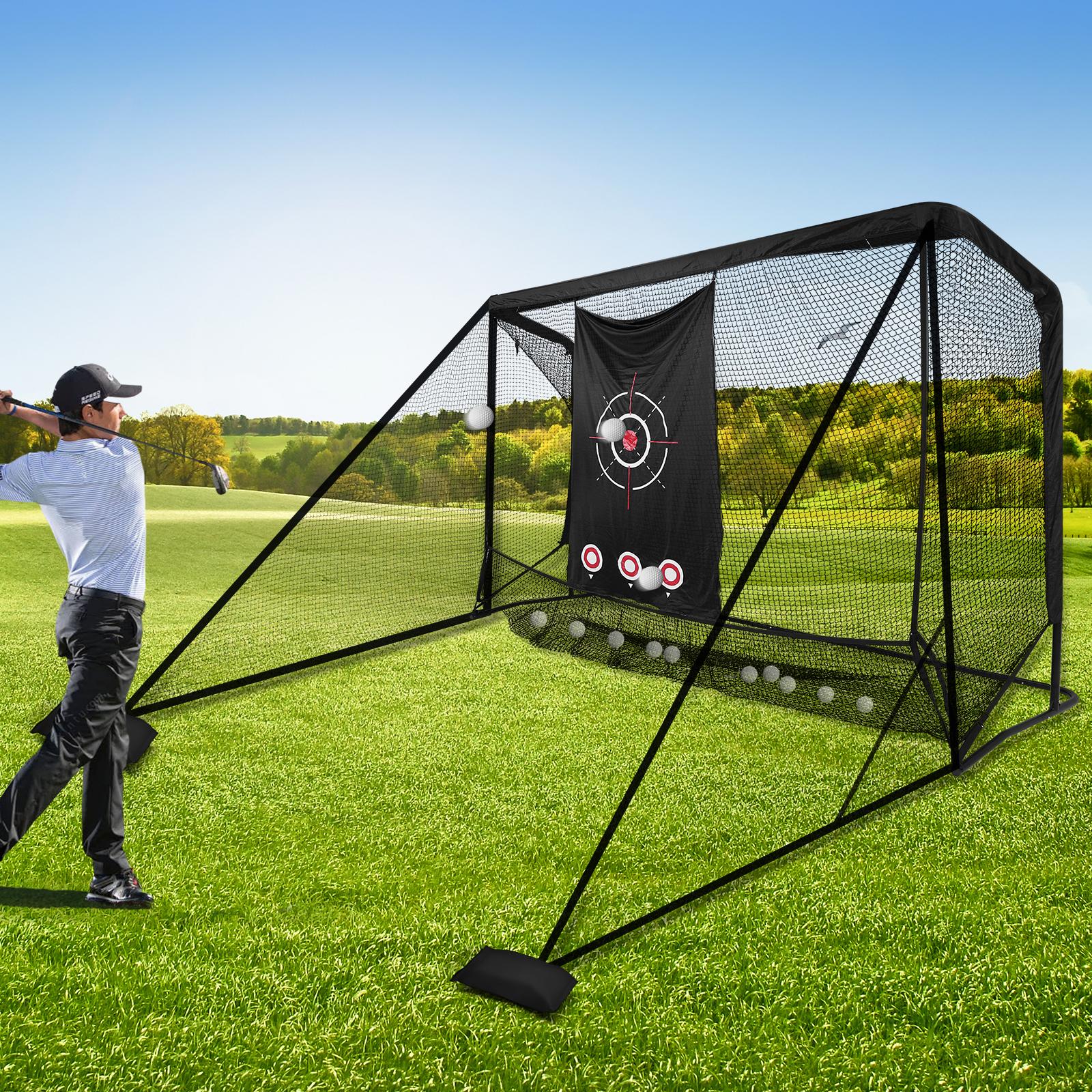 Golf Hitting Nets 10x7FT Heavy-Duty Hitting Aid Nets Gifts for Men Dad Him for Outdoor Indoor Backyard Driving Chipping United States
