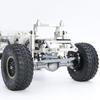 Metal Front and Rear Axle Assembly Chassis Upgrade and Reinforcement Increased Weight for 1/24 Axial SCX24 RC Car Toy Parts