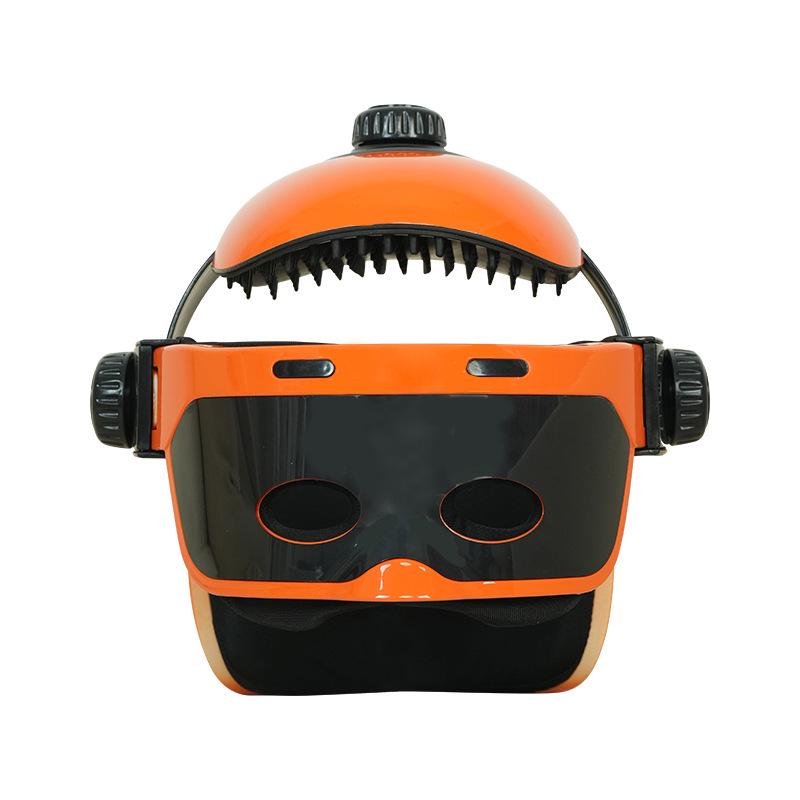 

Домашний электрический массажер для головы с функциями нагрева и релаксации для улучшения сна и снятия стресса Basic Vibration & Hot Compress Only