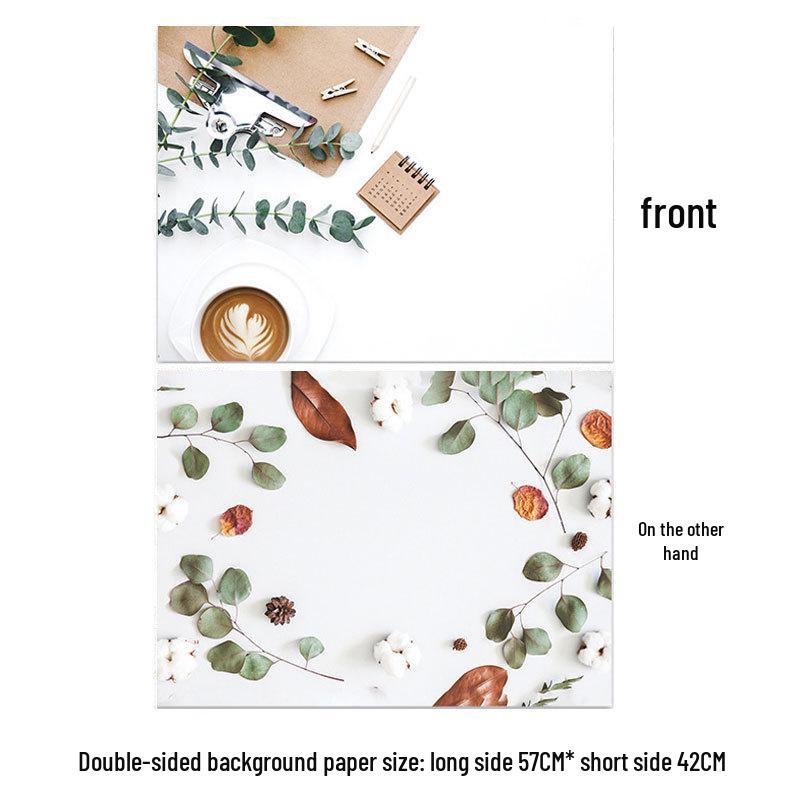 Double-Sided 3D Photo Backdrop for Food Photography and Still Life Props