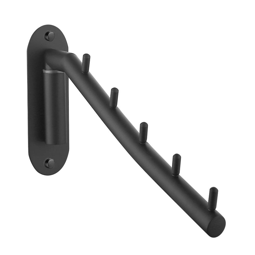 

Настенная сушилка для одежды с поворотным кронштейном, органайзер для хранения пальто для прачечной, спальни