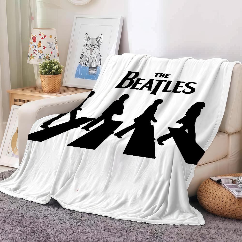 Music T-The Band B-Beatles Cool Blanket Warm And Soft Suitable For Bedroom Living Room Sofa Bed Office Travel Camping