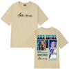 Singer Ana Unisexa Tour 2026 New Album T Shirt Unisex Wounisexs Cotton Oversized Tshirts Casual  Aesthetic Fashion Tshirt Streetwear Bl
