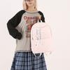 New Solid Color Nyl Round Dot Backpack Student Versatile Casual Backpacks 2026 Fashi Large Capacity Commuting Bags for Women
