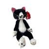 Creative Black Cat Plush Toy Doll Spoof Cat Doll Children'S Birthday Gift Doll