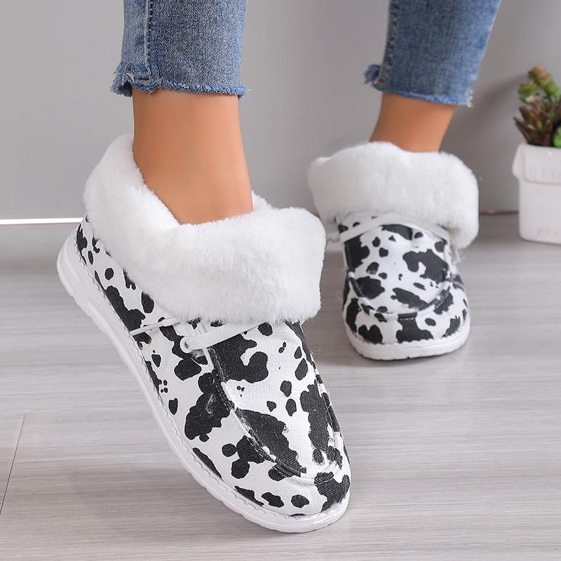 

Fashion Women Boots Winter New Thick Bottom Snow Boots Women Plus Velvet Thickened Hairy Big Size Cotton Shoes for Woman Botas De Mujer 43 белый