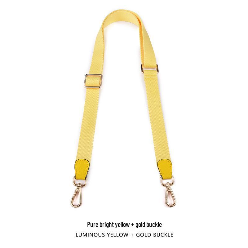 MHS-F-37 2,5CM Jednobarevný Nastavitelný Plátěný Popruh Přes Tělo/Přes Rameno Náhradní