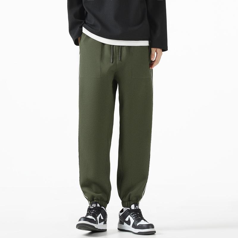 

Men s Casual Pants Men s Spring and Autumn Trend Sweatpants Elastic Tights Men s Loose Sports Pants Student 5XL